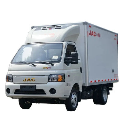 qualità  130HP JAC Refrigerated Truck for Transportation 4x2 GVW≤5T Diesel Fuel Refrigeration fabbrica