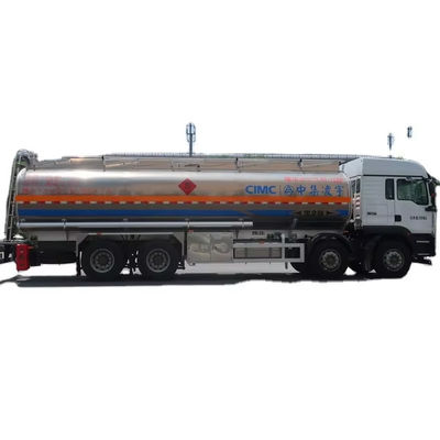 qualità  20520kg Rated Load 8*4 30m3 Transport Petrol Diesel Tanker Truck CIMC LINYU fabbrica