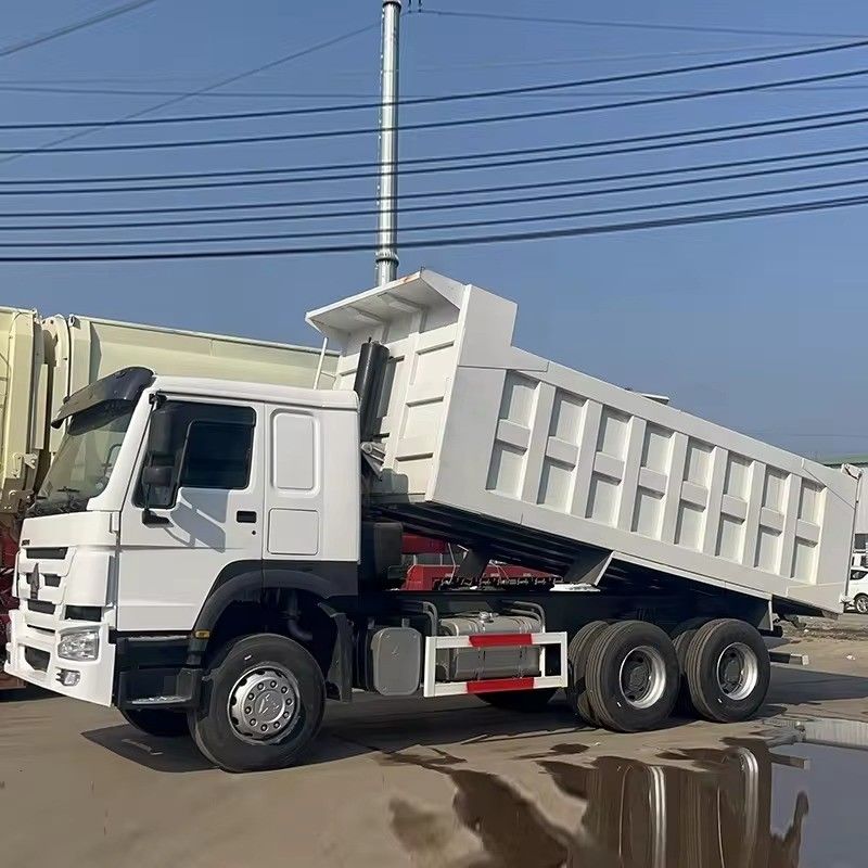 Grandi capacità 40 tonnellate 6x4 371HP 375HP Sinotruk Howo Used Tipper Dump Truck per l'Africa