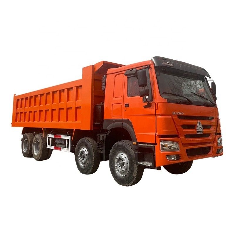 40 tonnellate 12 pneumatici Howo 8X4 336 CV 371 CV 420 CV camion di seconda mano con gomma