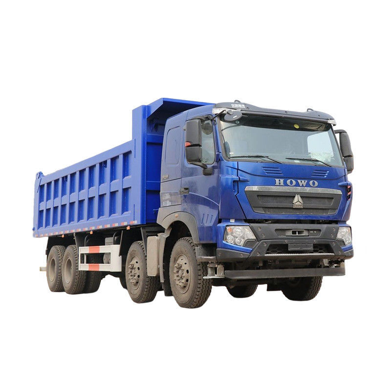 Usato HOWO 440hp 8X4 Dump Truck con 30 tonnellate di capacità di carico e 7.6x2.35x1.5m serbatoio di carico