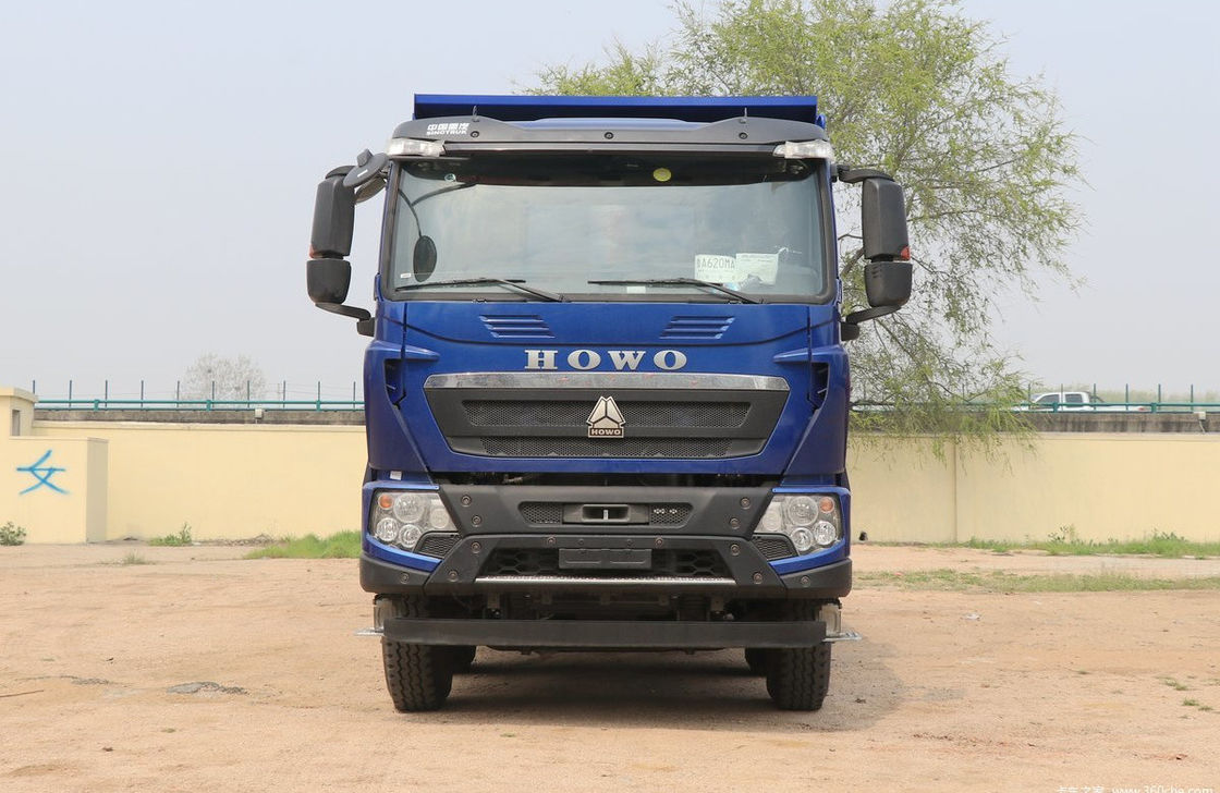 Usato HOWO 440hp 8X4 Dump Truck con 30 tonnellate di capacità di carico e 7.6x2.35x1.5m serbatoio di carico