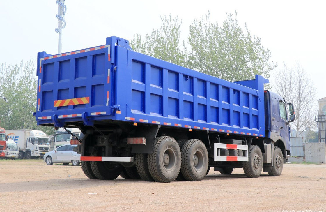 Usato HOWO 440hp 8X4 Dump Truck con 30 tonnellate di capacità di carico e 7.6x2.35x1.5m serbatoio di carico