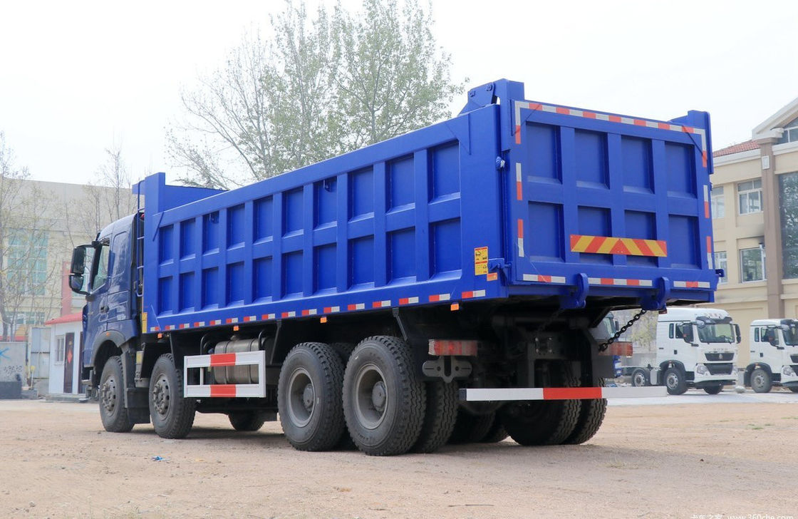 Usato HOWO 440hp 8X4 Dump Truck con 30 tonnellate di capacità di carico e 7.6x2.35x1.5m serbatoio di carico