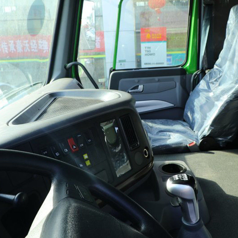 10 ruote Howo Dump Truck utilizzato con telaio SINOTRUK e 2 numeri di cambio inverso