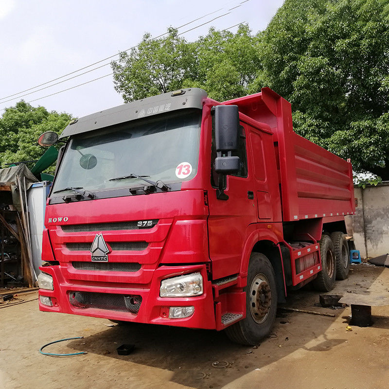10 Trasmissione in avanti utilizzata Sinotruk HOWO 6X4 Dump Truck 371HP con motore WEICHAI