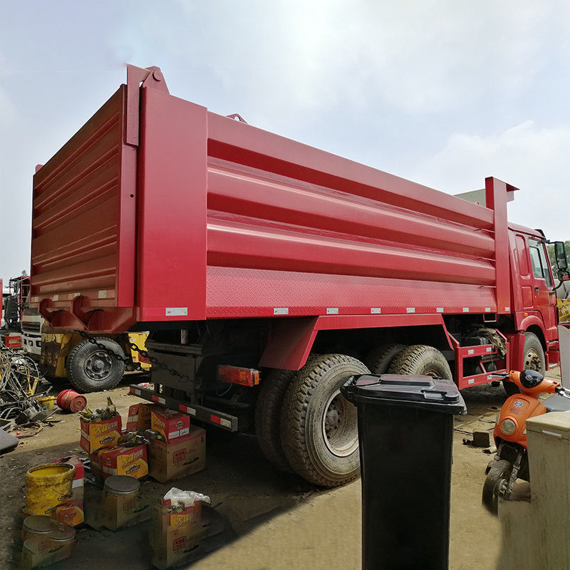 10 Trasmissione in avanti utilizzata Sinotruk HOWO 6X4 Dump Truck 371HP con motore WEICHAI