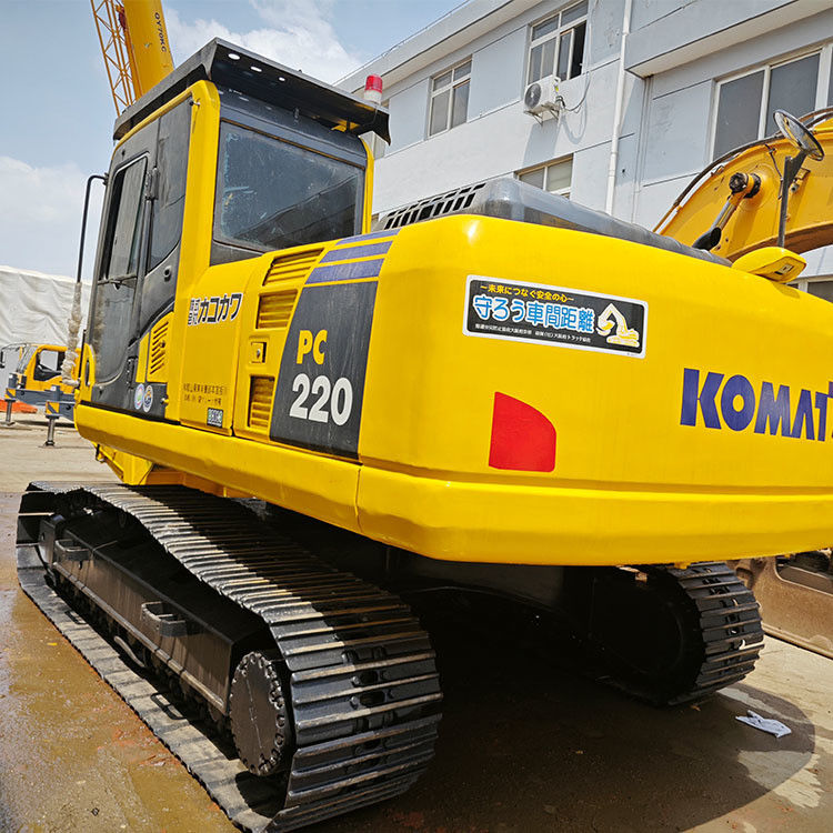 40 tonnellate Komatsu PC 200 escavatore usato scavatore originale con cilindro di diametro 125x150mm