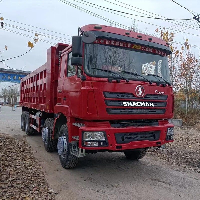 Shacman F3000 x3000 Dump Truck 8X4 380HP 12 pneumatici 40 tonnellate Used Dumper Tipper Truck 1