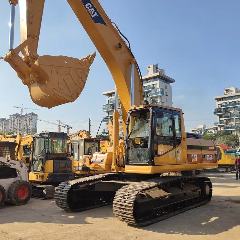 Escavatori da 25 tonnellate CAT 325 con cilindrata elevata di 6,6 litri e altre valvole idrauliche