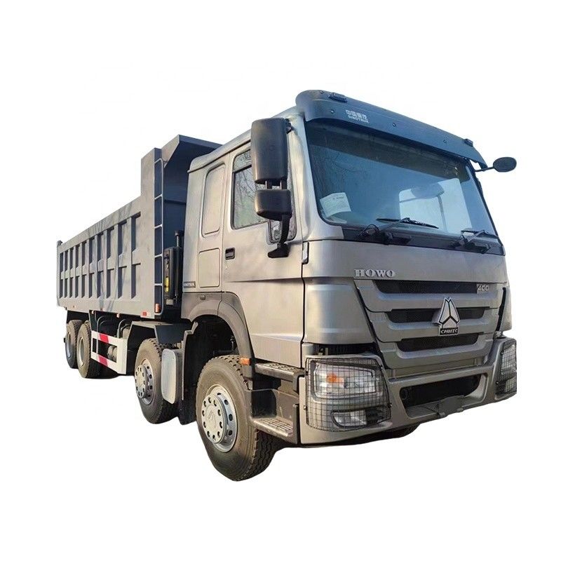 Nessun schermo tattile 371hp o 400hp Sinotruk Howo 8x4 camion a gomma camion a gomma per carico di 40 tonnellate