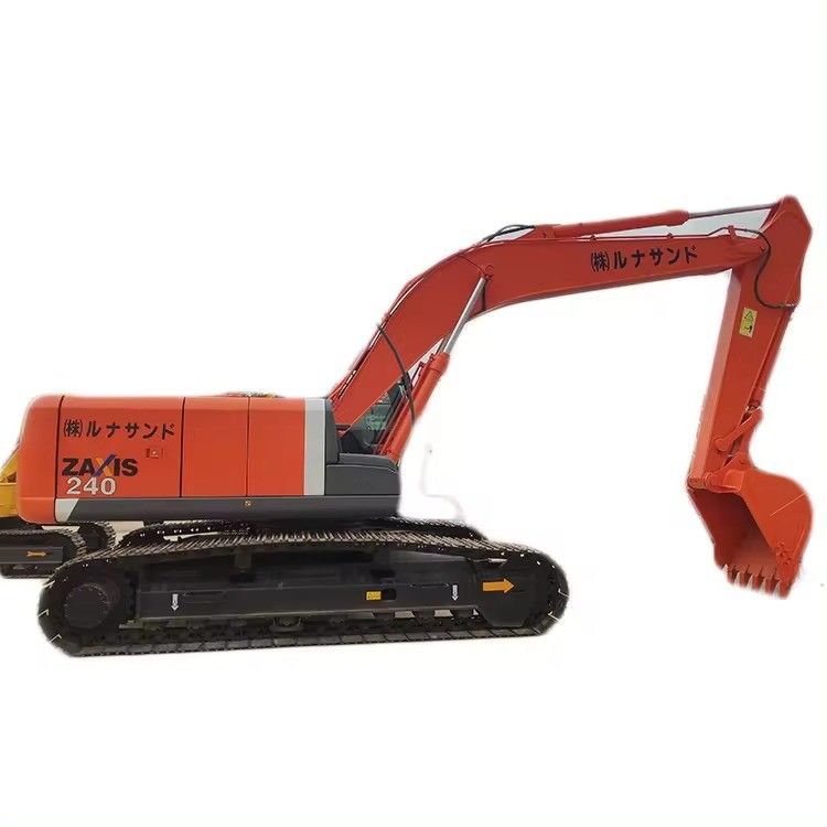90% ZX240 usato Hitachi escavatore con motore originale e sistema idraulico conveniente