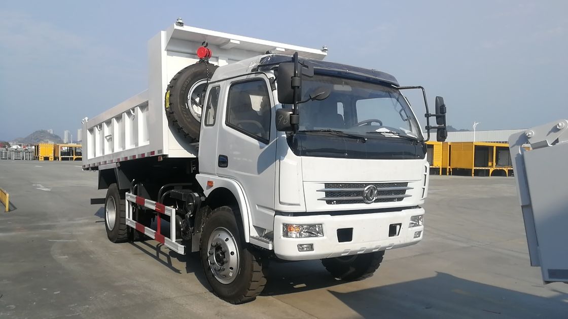 10 tonnellate a trazione integrale 4 WD tipper truck Dongfeng 8 forward shift off-road dump truck