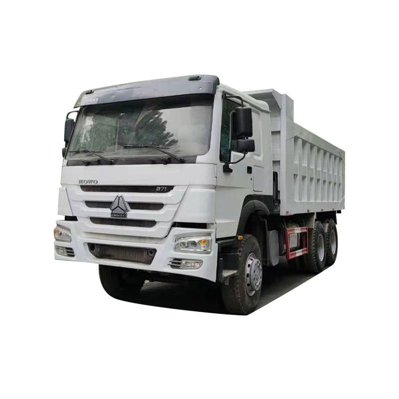 6X4 ruota motrice Howo Dump Trucks usate 25 tonnellate 371HP Euro 2 Tipper Trucks con 10 pneumatici