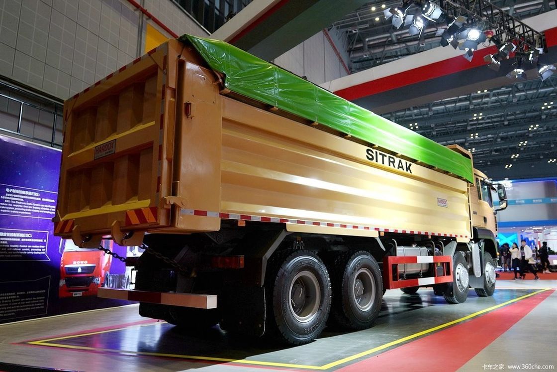 8x4 Sinotruck Howo Tipper Dumper Tipping Truck Dump Trucks con motore MC11.44-60