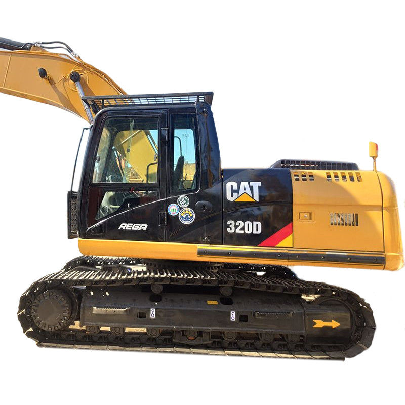 Forte e semplice manutenzione 22 tonnellate CAT 320d escavatore a trascinamento per una facile manutenzione