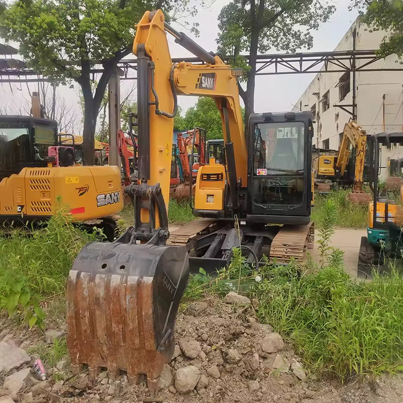 Sany escavatore da 8 tonnellate scavatore di seconda mano 0-2000 ore di lavoro Peso della macchina 7280 kg