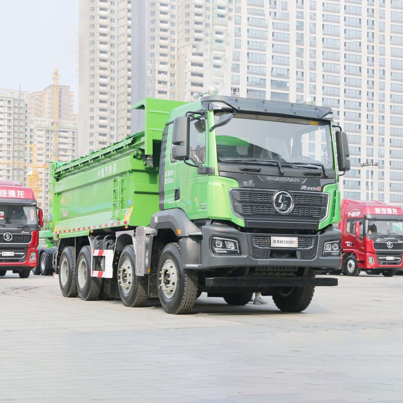 Shacman Tipper Truck Usato 8x4 Dump Truck senza ESC e 300-400L di capacità del serbatoio del carburante
