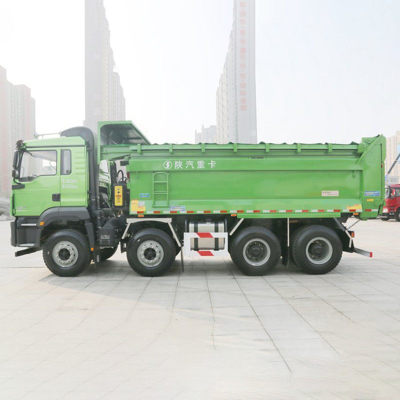 Shacman Tipper Truck Usato 8x4 Dump Truck senza ESC e 300-400L di capacità del serbatoio del carburante