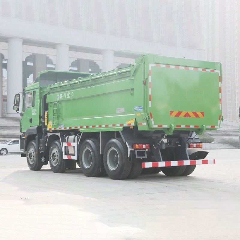 Shacman Tipper Truck Usato 8x4 Dump Truck senza ESC e 300-400L di capacità del serbatoio del carburante
