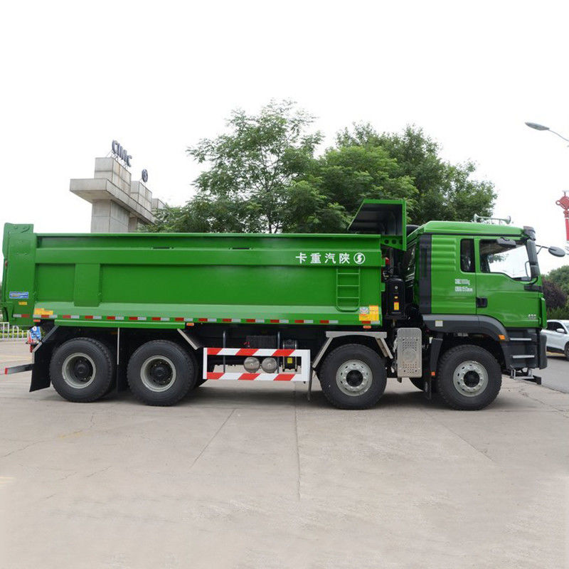 8x4 12 ruote Shacman Dump Trucks Performance pesante per la vostra costruzione stradale