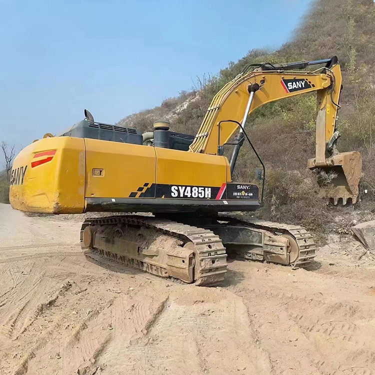 Prova la potenza dell'escavatore SANY SY485H con una capacità di secchi da 2,2-3,1 m3