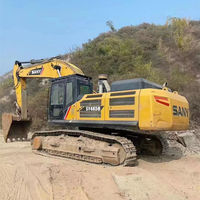 Prova la potenza dell'escavatore SANY SY485H con una capacità di secchi da 2,2-3,1 m3
