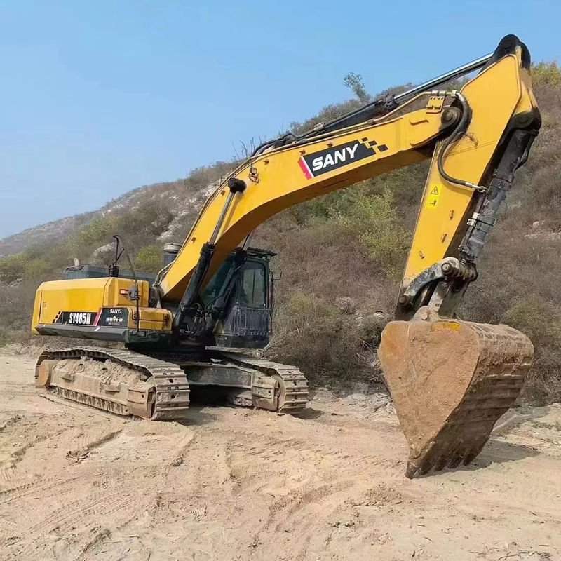 Prova la potenza dell'escavatore SANY SY485H con una capacità di secchi da 2,2-3,1 m3