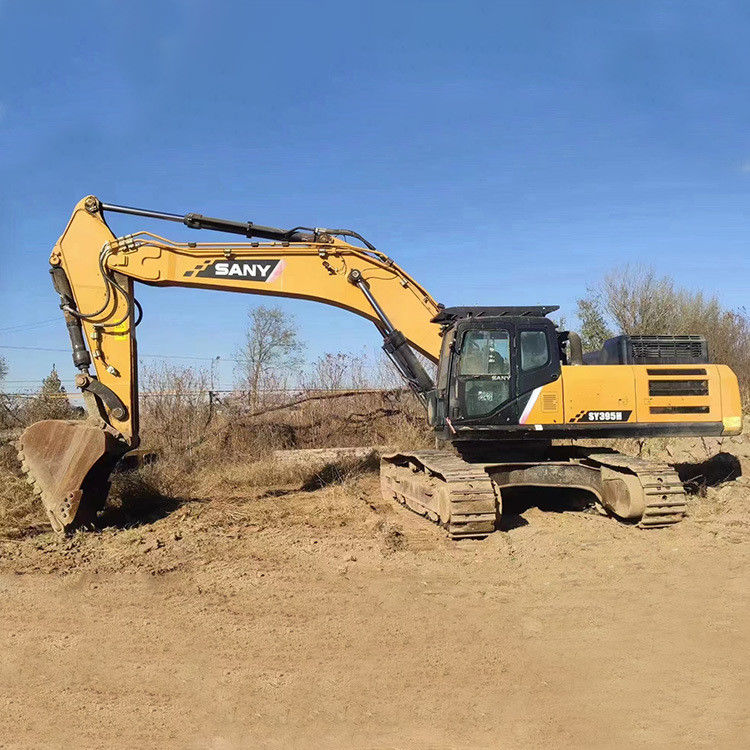 SY395H Sany Excavator 40ton Crawler Excavator con 200kN Bucket Rod Digging Force