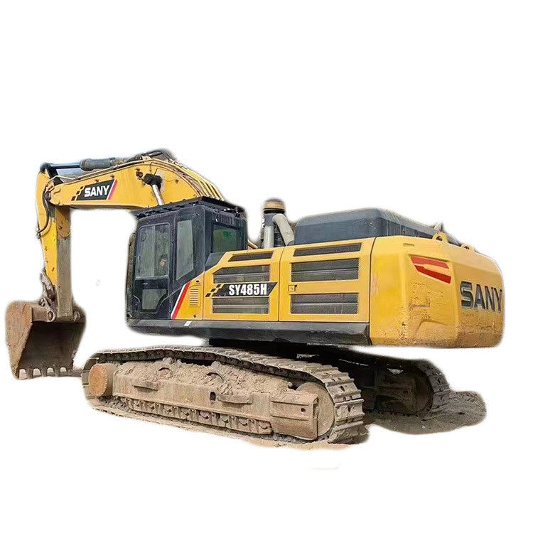 Robusto SY485H Sany Long Reach 50 Ton Excavator Usato Crawler Excavator per la forza di scavo del secchio 287kN