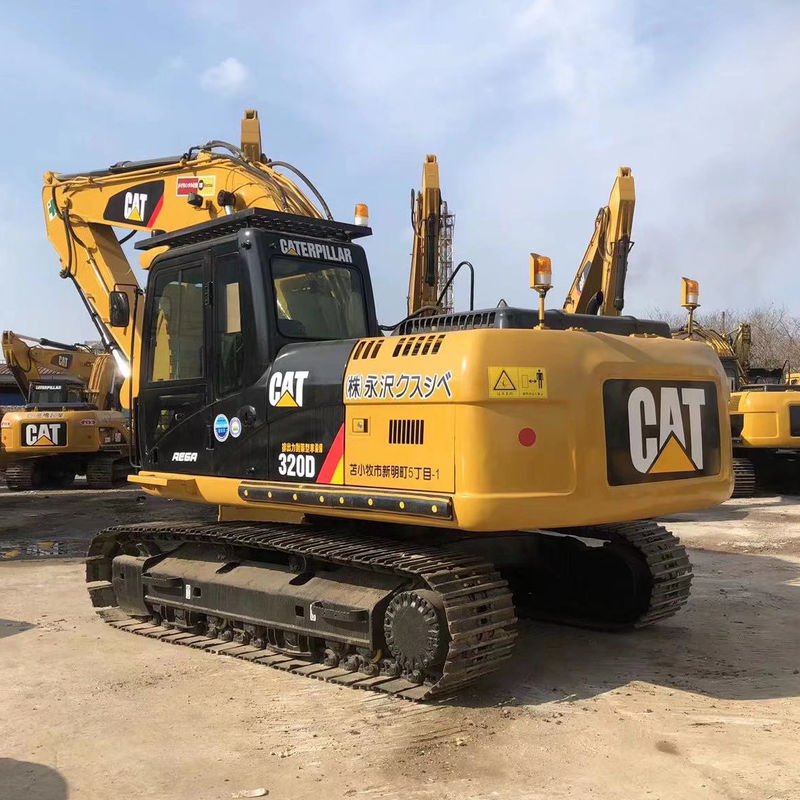 2001-4000 Orari di lavoro CAT 320D 20 tonnellate Escavatore idraulico a trascinatore in buone condizioni
