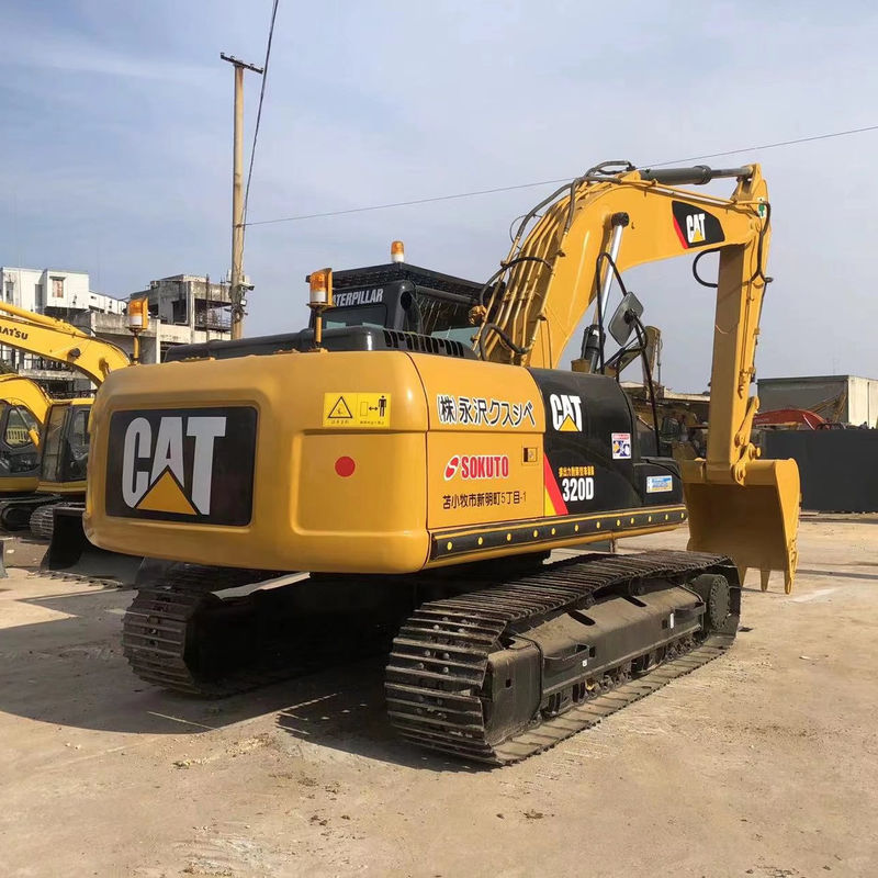 2001-4000 Orari di lavoro CAT 320D 20 tonnellate Escavatore idraulico a trascinatore in buone condizioni