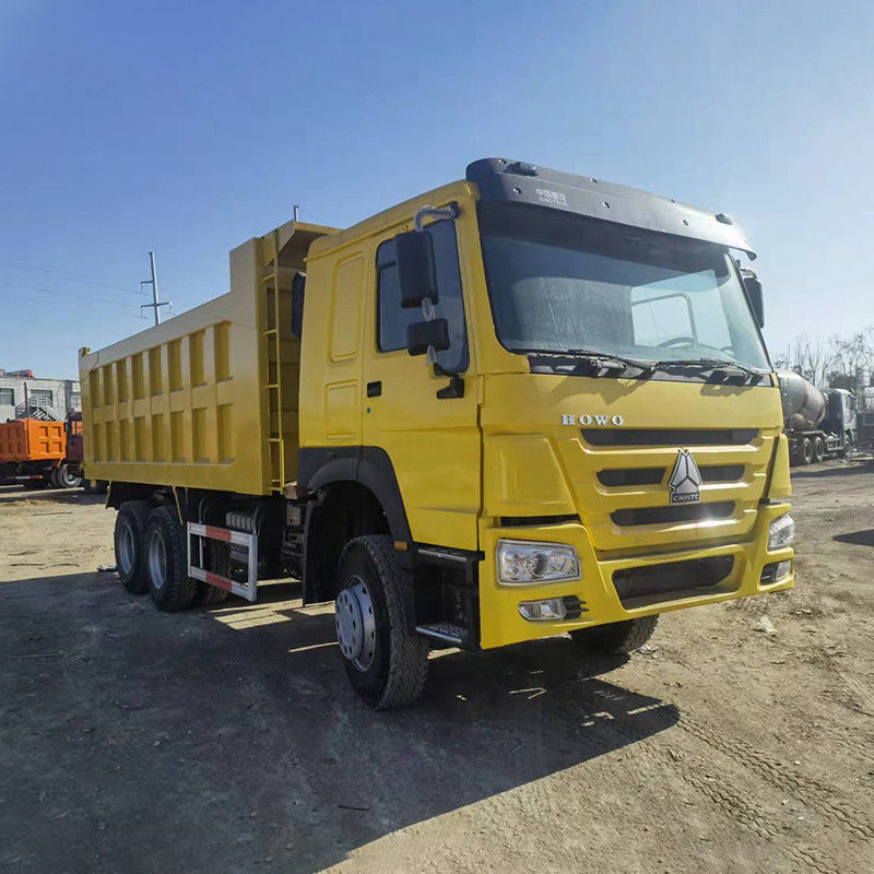 371hp 6x4 10 ruote 20 tonnellate di volume Capacità camion di ribaltamento Howo Usato camion di scarico Euro 2