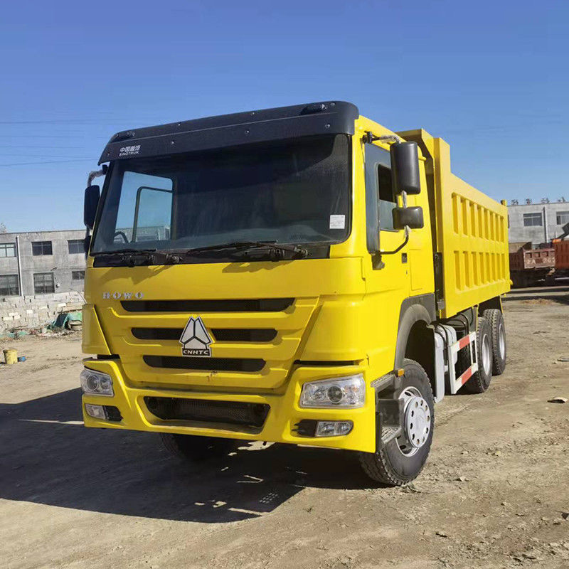371hp 6x4 10 ruote 20 tonnellate di volume Capacità camion di ribaltamento Howo Usato camion di scarico Euro 2
