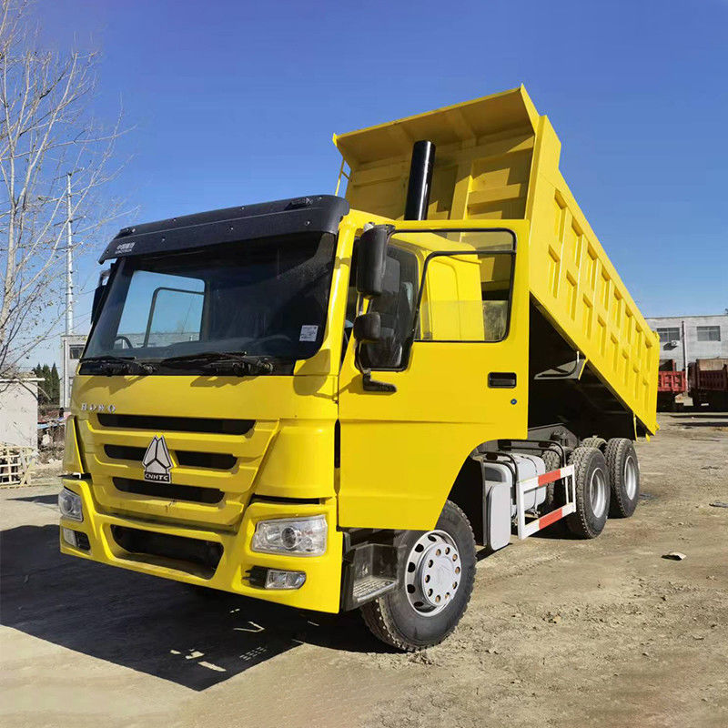 371hp 6x4 10 ruote 20 tonnellate di volume Capacità camion di ribaltamento Howo Usato camion di scarico Euro 2