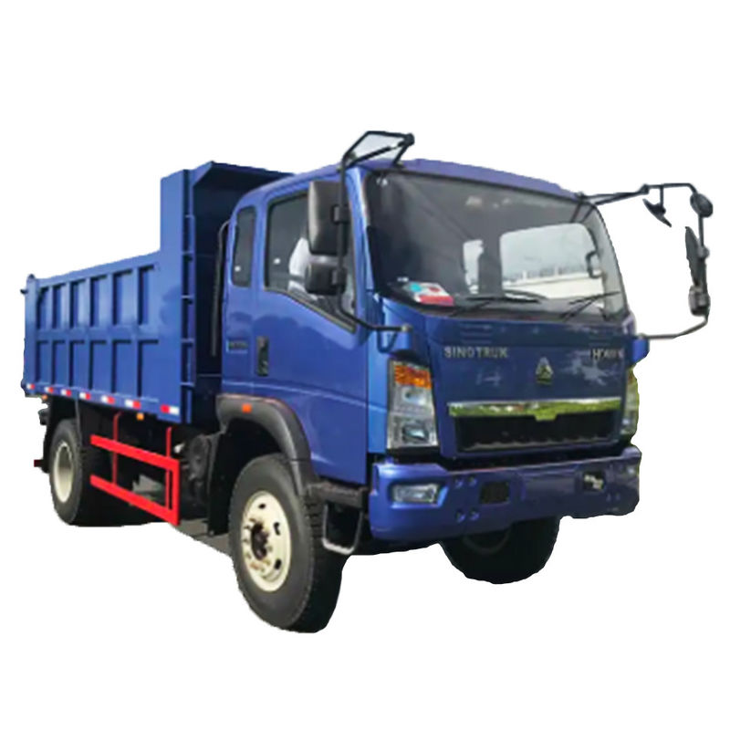 2 passeggeri Motore Yunnei Sinotruk HOMAN 4*2 Mini Tipper Dump Truck 8-12 Tonnes Light Truck