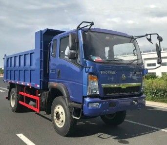 2 passeggeri Motore Yunnei Sinotruk HOMAN 4*2 Mini Tipper Dump Truck 8-12 Tonnes Light Truck