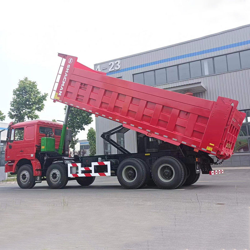 380hp Shacman Dump Truck 4x2 6x4 8x4 Used Tipper Truck con numero di cambio in avanti 10