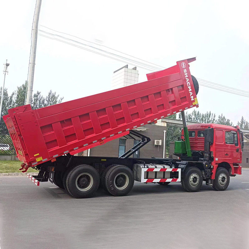 380hp Shacman Dump Truck 4x2 6x4 8x4 Used Tipper Truck con numero di cambio in avanti 10