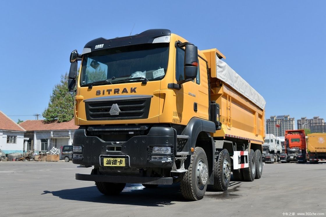 SINOTRUCK Gearbox Used Dump Truck 400ph8*4 per la richiesta e la comodità del cliente