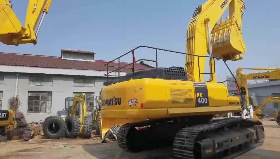 Minore orario di lavoro Escavatore Komatsu PC400-7 di seconda mano con supporto video tecnico