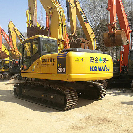 Bucket 0.9CBM Komatsu Used Excavator PC 200 Thumb Apparecchiature per lavori pesanti