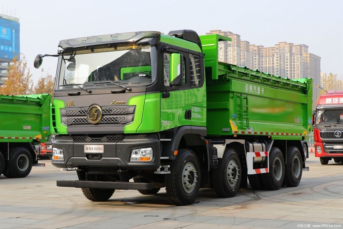 30-50 tonnellate Used Shacman X3000 420hp 8x4 Dump Tipper Truck con SINOTRUCK Gear Box