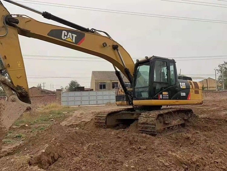 Kawasaki cilindro idraulico usato Cat 320D Crawler escavatore con 1.1m3 Capacità di secchio