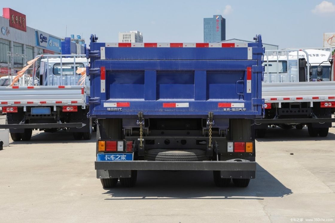 Carburante- 115 CV FOTON Dump truck per la costruzione LHD/RHD Opzione ≤ 100L Capacità del serbatoio del carburante