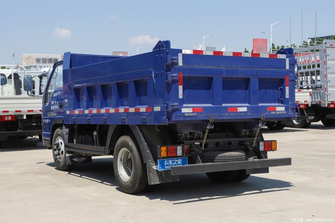 Carburante- 115 CV FOTON Dump truck per la costruzione LHD/RHD Opzione ≤ 100L Capacità del serbatoio del carburante