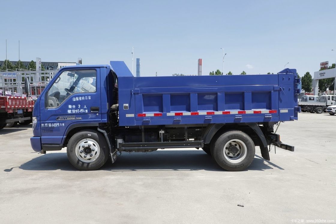 Carburante- 115 CV FOTON Dump truck per la costruzione LHD/RHD Opzione ≤ 100L Capacità del serbatoio del carburante