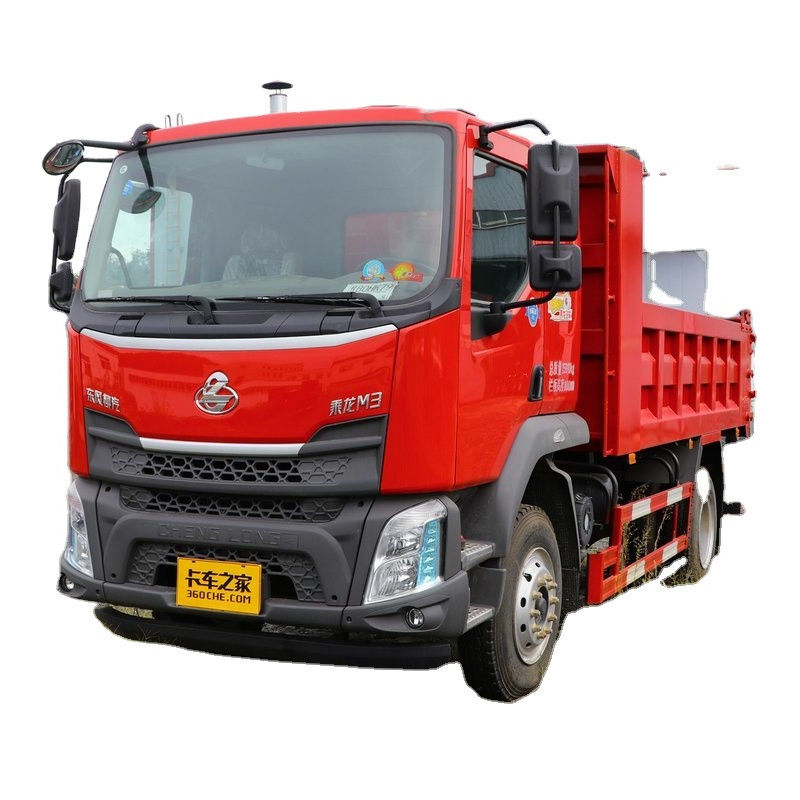 Numero di cambio inverso 2 245 HP Dongfeng 4x2 Dump Truck per la costruzione 15-20T