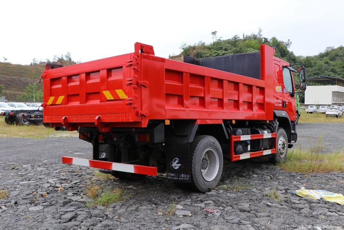 Numero di cambio inverso 2 245 HP Dongfeng 4x2 Dump Truck per la costruzione 15-20T