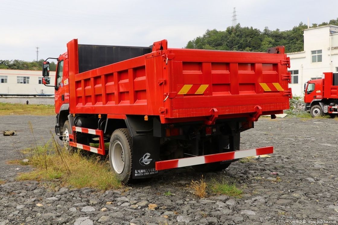 Numero di cambio inverso 2 245 HP Dongfeng 4x2 Dump Truck per la costruzione 15-20T